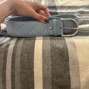 Tailored Sportsman Quilted Leather Belt